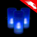 LED Pillar Candle Blue